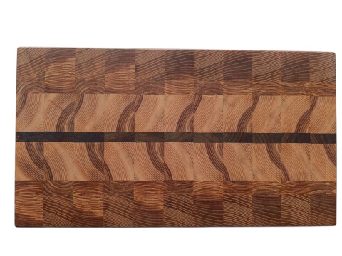 Deska sztorcowa 43x24 JESION ORZECH 4 cm