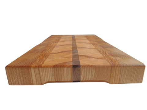 Deska sztorcowa 43x24 JESION ORZECH 4 cm