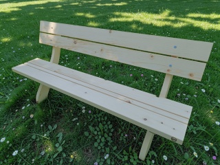 Ławka ogrodowa Rustic 180 cm 3 os.